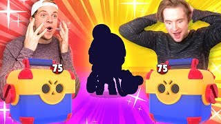 75x MEGA BOX OPENING BATTLE with REY brawl stars [upl. by Daria329]