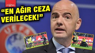 Infantino açıkladı tarihi ceza yolda  Olaylı Trabzonspor Fenerbahçe maçını Faik Gürses yorumladı [upl. by Einahteb]