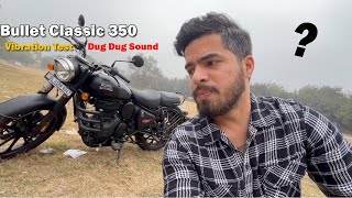 Bullet Classic 350  Complete Review  Vibration Test Dug Dug Sound PPF amp PRICE  Stealth Black [upl. by Rifkin]