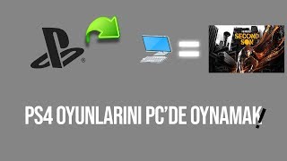 PS4 Oyunlarını PCde Oynamak TRde İLK [upl. by Zebedee]