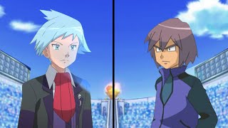 Pokemon Characters Battle Steven Vs Paul Hoenn Vs Sinnoh [upl. by Kciv]