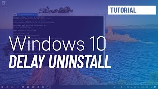 Windows 10 tutorial keep uninstall upgrade option longer than 10 days [upl. by Sacul]