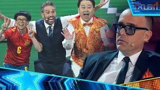 RISTO y DANI se enfrentan por BIKOON y su partido de FÚTBOL  Semifinal 1  Got Talent España 2022 [upl. by Angelle23]