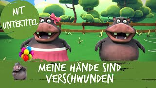 Meine Hände sind verschwunden  HipPoPop feat Nilpferd  Kinderlieder [upl. by Barbey876]