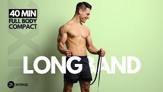 40 min COMPACT Full body RESISTANCE BAND workout  No Attaching  Combo amp Normal Sets [upl. by Corbett]