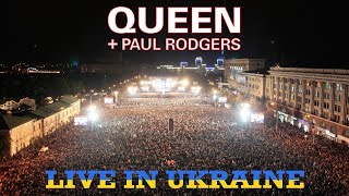 Queen  Paul Rodgers Live In Ukraine 2008 YouTube Special Raising funds for Ukraine Relief [upl. by Vladimir528]