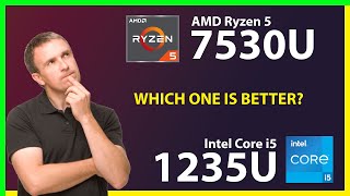 AMD Ryzen 5 7530U vs INTEL Core i5 1235U Technical Comparison [upl. by Lirva]