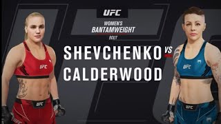 Valentina Shevchenko vs Joanne Calderwood Ufc [upl. by Alleciram]