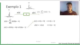 Sinais e Sistemas 29  Convolução e Resposta ao Impulso Tempo Discreto  Exemplo 1 [upl. by Lanni847]