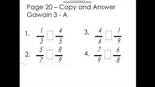 Math Week 3 Similar and Dissimilar Fractions [upl. by Torre649]