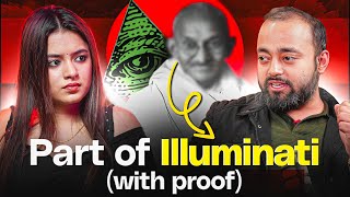 He is a part of illuminati with proof Gandhi’s truth Secret societies ghost 😟AbhishekKar [upl. by Oriane817]