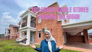 QUICK TOUR  EXCLUSSIVE DOUBLE STOREY AT TAMAN RASA UTAMA RAWANG SELANGOR [upl. by Annahsor56]