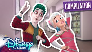 ZOMBIES The ReAnimated Series  The Best Zeddison Moments  Compilation  disneychannel [upl. by Lezley]