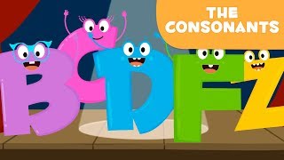 My First Letters  Consonants For Kids [upl. by Vanya713]