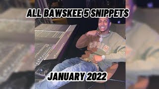 ALL COMETHAZINE BAWSKEE 5 SNIPPETS UPDATE 1 comethazine music rap album recommended snippet [upl. by Eninotna]