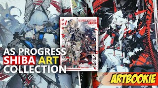 Shiba Art Collection  AS PROGRESS  Artbook Flipthrough Review [upl. by Annoyt]