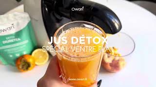 JUS DÉTOX SPÉCIAL VENTRE PLAT 🍃OWARI [upl. by Bonilla]