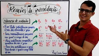 Reações de oxirredução – Cálculo de Nox  Prof Lucas Sousa [upl. by Jemie]