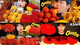 ASMR MUKBUNG Eating Spicy Cheetos Chicken Challenge asmr mukbung eatingshow viral shorts [upl. by Dwayne]