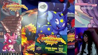 Neopets Battledome TCG booster box opening [upl. by Nadruoj]