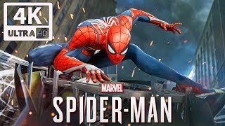 SPIDERMAN PS4 All Cutscenes Full Game Movie PS4 PRO 4K Ultra HD [upl. by Aillicirp666]