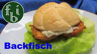 Der perfekt Backfisch  außen knusprig und innen zart [upl. by Cash41]