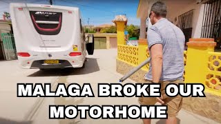 REAL Motorhome DISASTER in Malaga Spain [upl. by Alessig774]