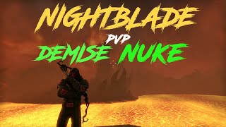 ESO Nightblade PvP Bow Gank Demise Nuke [upl. by Jenkins420]