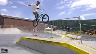 Riding Woodwards Newest Skatepark Before Its Finished [upl. by Yoccm681]