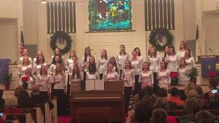 Tabb High School Girls Ensemble  St Lukes UMC  December 3 2017 [upl. by Isherwood]