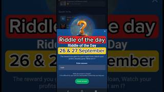 26 September Riddle of the Day X Empire  Rebus Of The Day X Empire  Musk Empire Riddle Of The Day [upl. by Nore]