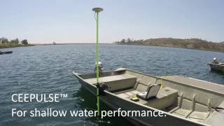 CEE HydroSystems Single Beam CEEPULSE Echo Sounder in Shallow Water Survey [upl. by Ennaul]