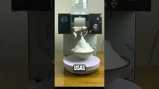 Máquina de hacer hielo con copos de nieve🧊🍧 shortsvideo [upl. by Ashbaugh]