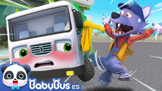 El Camión de Basura Está Enfermo  Mecánico Bebé Panda  Canciones Infantiles  BabyBus en Español [upl. by Sterner470]