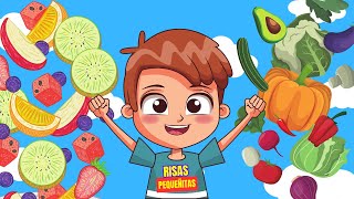 ¡LAS FRUTAS Y VERDURAS  para NIÑOS [upl. by Urita]