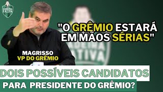 Dois possíveis candidatos a presidência do Grêmio Eduardo Magrisso e Guto Peixoto [upl. by Paugh]