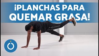 RUTINA de PLANCHAS para ABDOMEN PLANO 🍫 Planchas 5 Minutos [upl. by Lanrev]