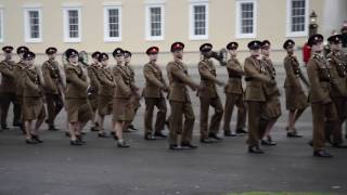 Reserves and Regulars Passing Out together at Royal Military Academy Sandhurst [upl. by Eniahpets578]