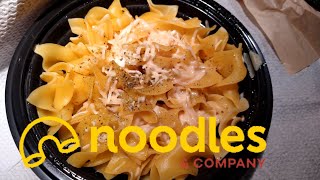 Noodles amp Company Buttered Noodles Review [upl. by Rocker]