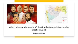 Who is winning maharashtra  Maharashtra Assembly Elections 2024 Seat Prediction mahayuti mva [upl. by Esalb]