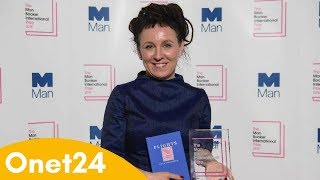 Olga Tokarczuk została laureatką Międzynarodowej Nagrody Bookera  Onet24 [upl. by Eclud]