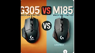 Logitech G305 vs M185 Which One is Better [upl. by Narud]