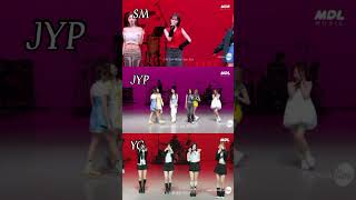 SM vs JYP vs YG at live vocals shorts ytshorts [upl. by Lecrad]