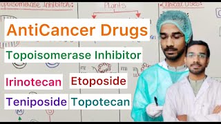 Topoisomerase Inhibitor  Irinotecan  Topotecan  Etoposide  Teniposide [upl. by Eldoria]