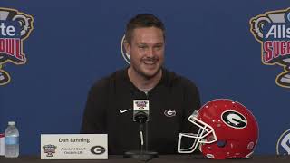 2018 12 29 GEORGIA DEFENSE DAN LANNING PRESS CONFERENCE [upl. by Khoury]