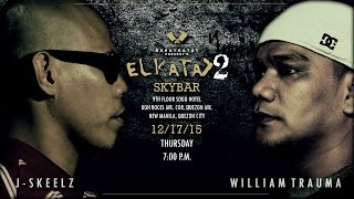 Bahay Katay  JSkeelz Vs William Trauma  Rap Battle  El Katay Dos  Video Invitation [upl. by Essie442]