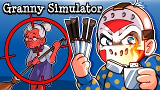 Granny Simulator  quotGRANNYTOONZ IS GOING DOWNquot [upl. by Hanad]