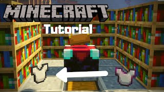 How to Disenchant Items  Grindstone Anvil and More  Minecraft Tutorial [upl. by Haizek]