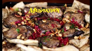 Musakhan Palestinians Chicken Recipe — International Cuisines [upl. by Nerte]