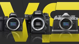 Nikon D7500 vs Z50 vs Z fc [upl. by Hannazus]